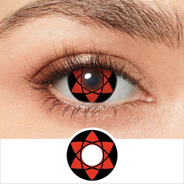 SASUKE MANGEKYOU SHARINGAN Lentes de Contato