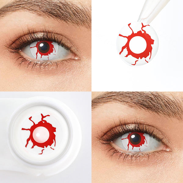 Lentes de Contato Bloodshot Olhos