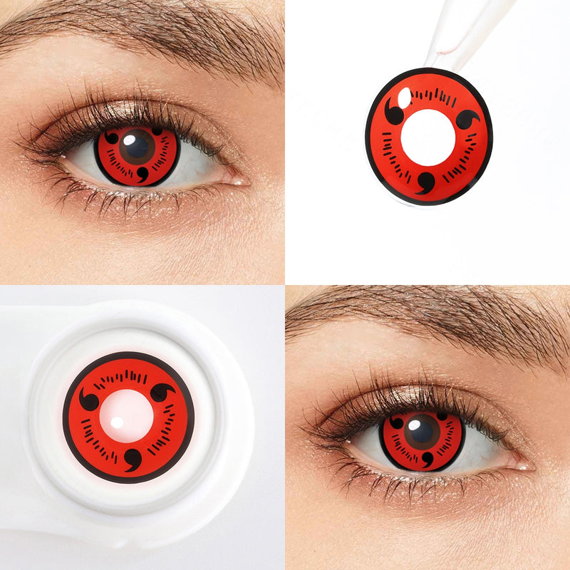 NARUTO Cosplay Lentes de Contato - obtenha seus olhos de NARUTO