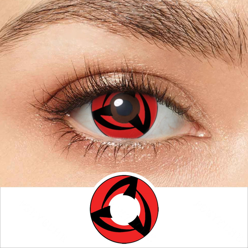 KAKASHI MANGEKYOU SHARINGAN Lentes de Contato (RECEITA)